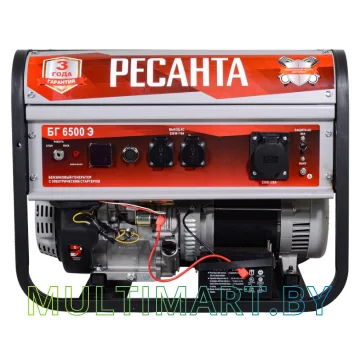 Бензиновый генератор Ресанта БГ 6500 Э